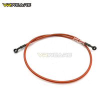 Afbeelding in Gallery-weergave laden, 40CM-150CM Motorcycle Dirt Bike Brake Oil Hose Brake Line Universal Motorbike Stainless Steel Braided Pipeline Latiguillo Freno
