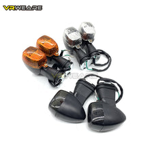 Загрузить изображение в средство просмотра галереи, KAWASAKI Front Turn Signals Left/Right Lamp Light Motorcycle For NINJA 500 ZRX/1200S EX500 GPZ 500/1100 ZXR 250/250R KLE400/500
