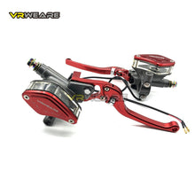 Cargar imagen en el visor de la galería, Motorcycle Brake Pump lever Adjustable Handle Hydraulic clutch Master Cylinder Racing Universal For HONDA Yamaha Kawasaki Brake
