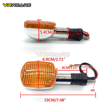 Cargar imagen en el visor de la galería, Motorcycle Turn Signal Lights Indicators Signal Lamp For Honda Shadow VTX VT 400 CA VF VT 400 600 750 1000 Steed Rebel Magna 250
