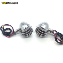 Load image into Gallery viewer, Motorcycle Turn Signals Blinker Indicator Lights For Harley Davidson Dyna Street For Suzuki Intruder Volusia VS 700 750 800 1400
